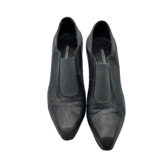 Donald J Pliner Metallic Leather Pointed Toe 3" Heel Slip-On Pumps Women Sz 7.5 - Picture 2 of 10